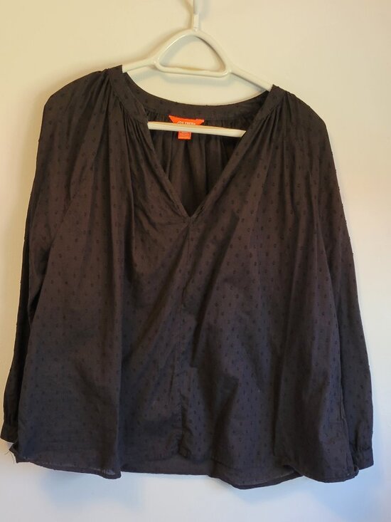 Joe Fresh Tops - EUC 100% Cotton Embroidered Peasant Blouse With 7/8 Sleeve